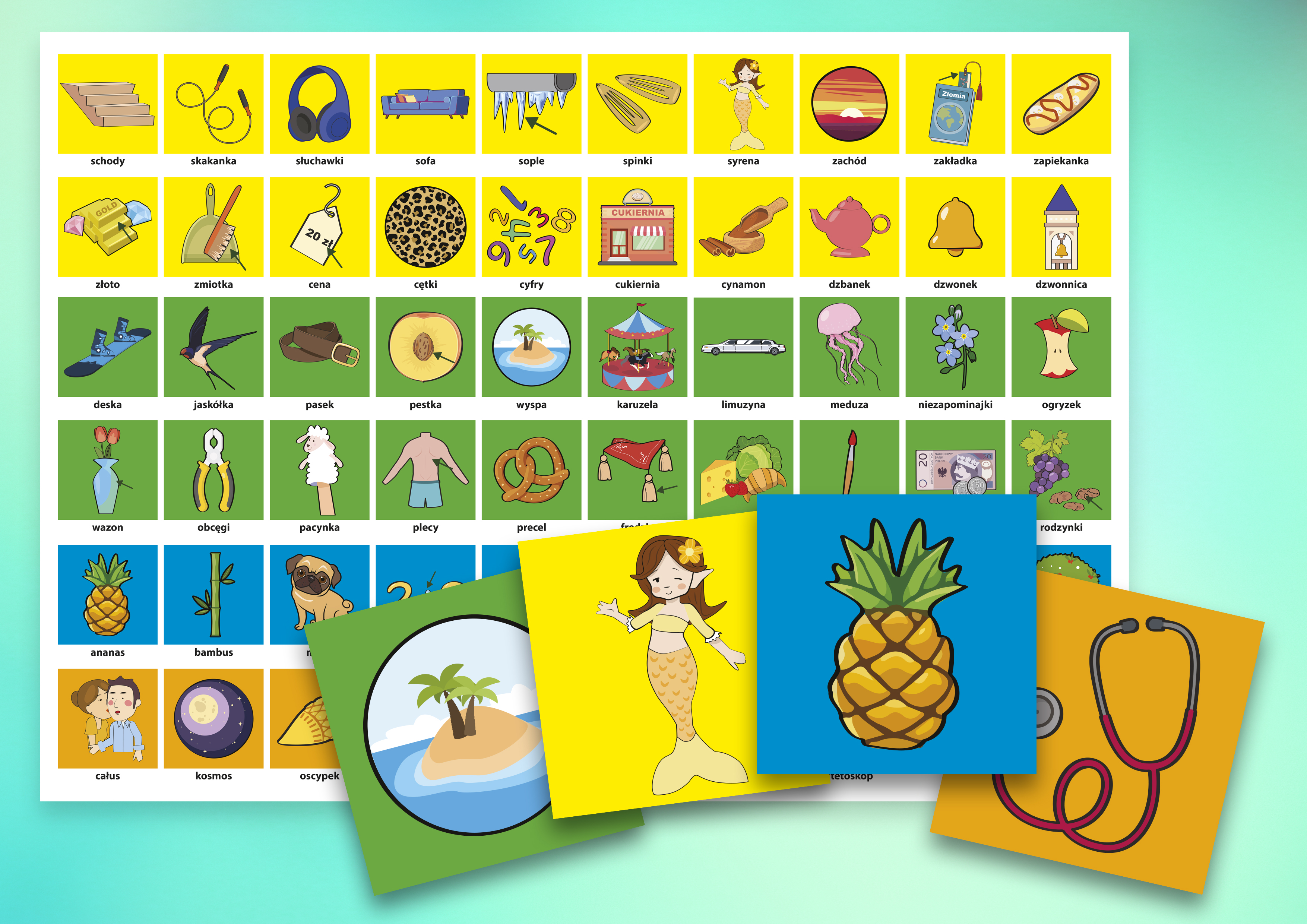 Eduterapeutica Lux Gra Szereg syczący do mat logopedycznych Gra_syczacy_zawartosc