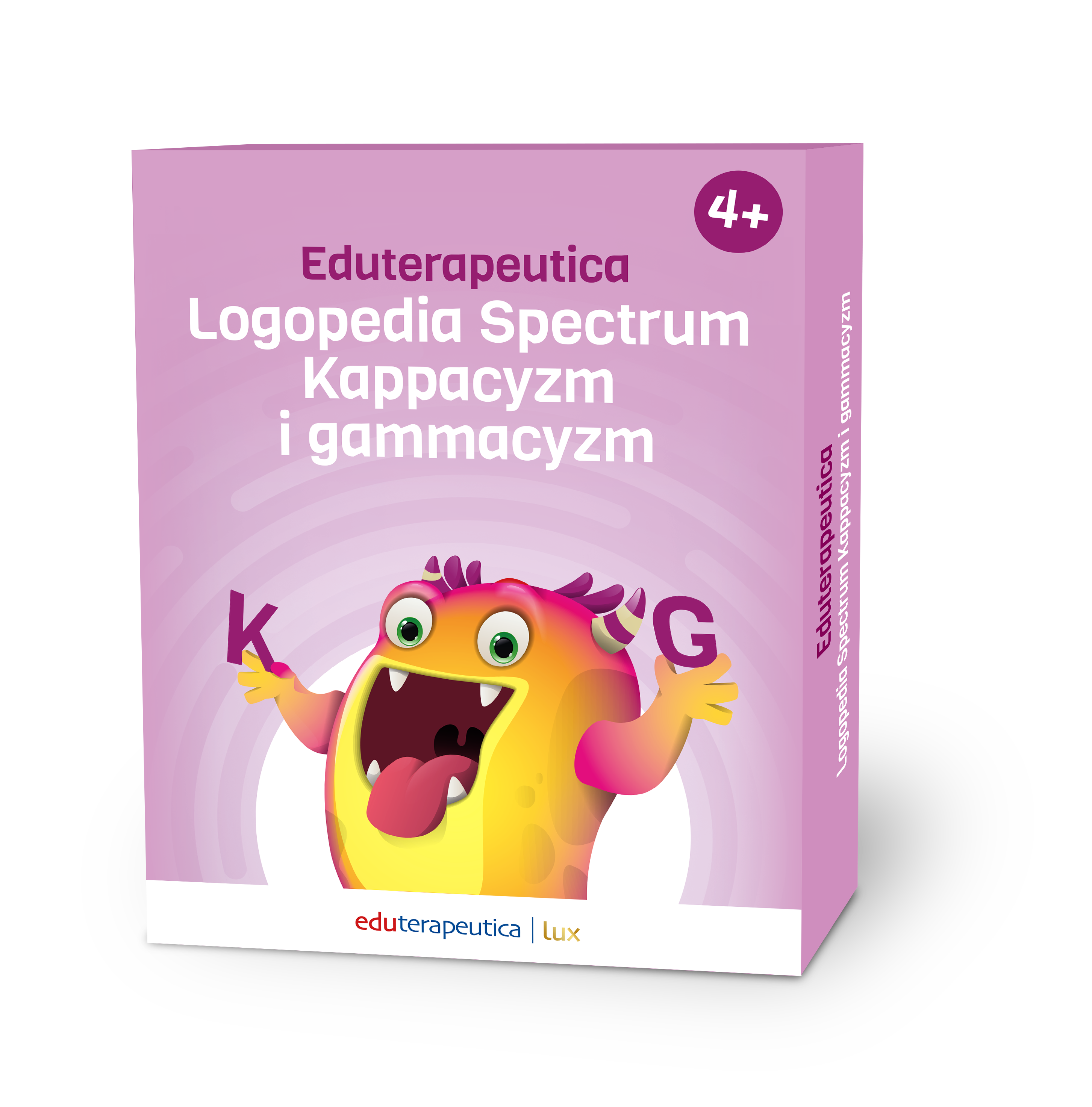 Eduterapeutica lux Logopedia Spectrum Kappacyzm i gammacyzm Kappacyzm_pudelko