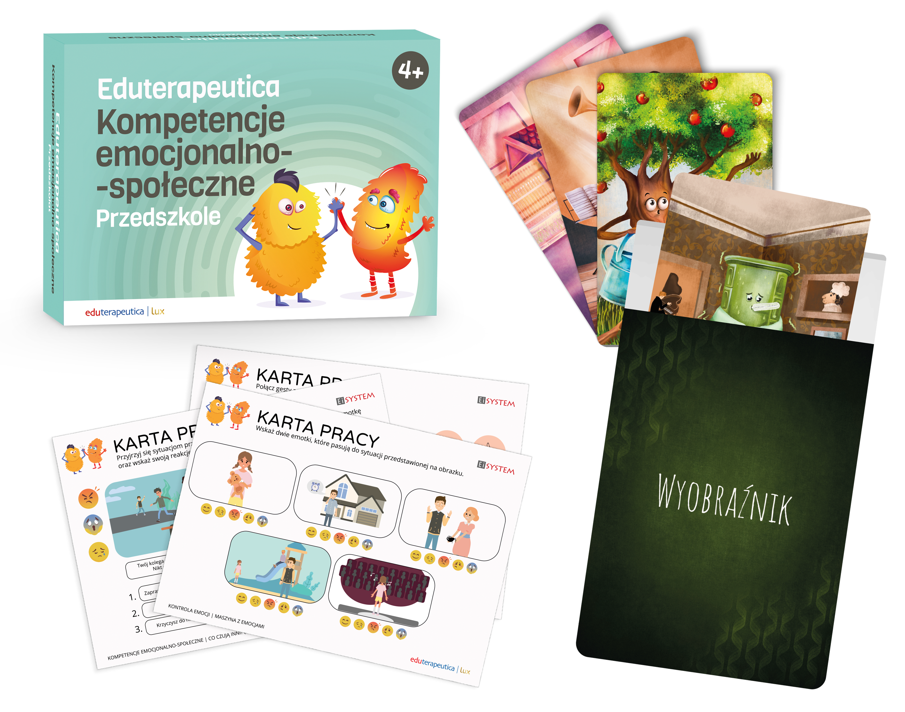 Eduterapeutica Lux Kompetencje społeczno-emocjonalne. Przedszkole Pakiet Kompetencje_es_przedszkole_zawartosc