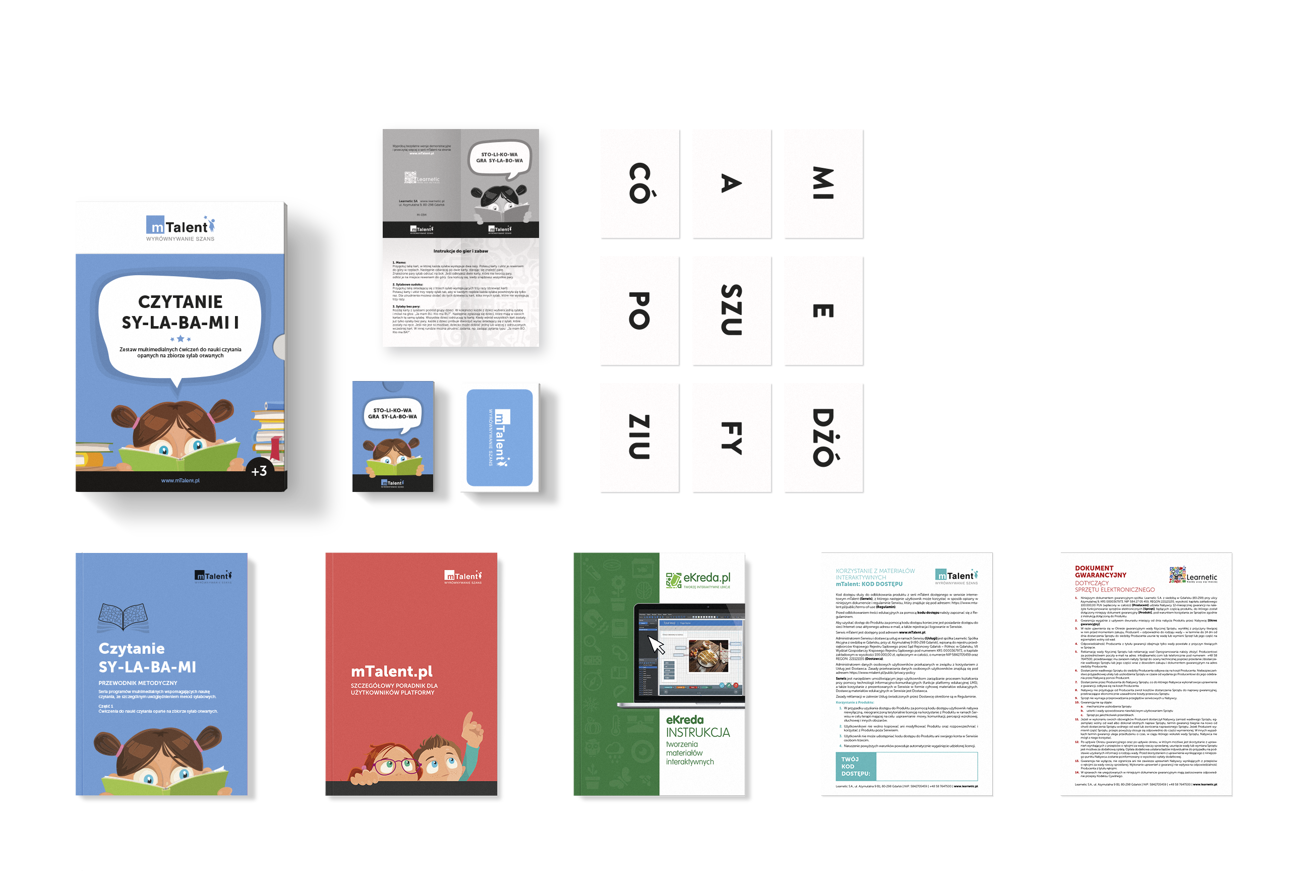 mTalent Czytanie SY-LA-BA-MI I Czytanie_sylabami1_zawartosc