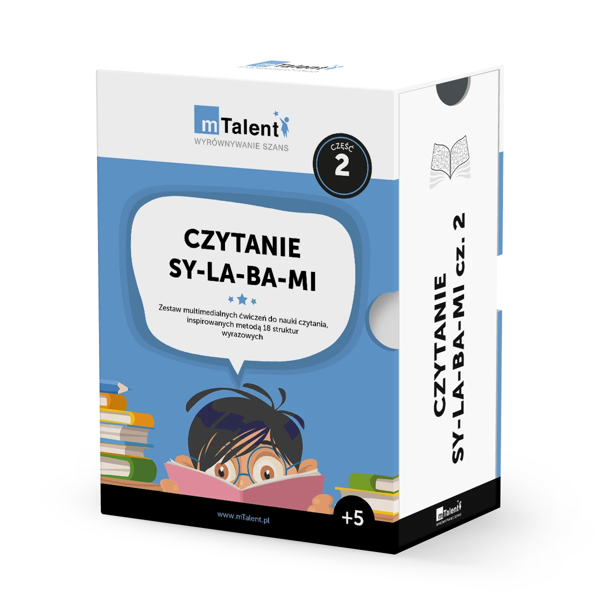 mTalent Czytanie SY-LA-BA-MI II Czytanie_sylabami2_opakowanie