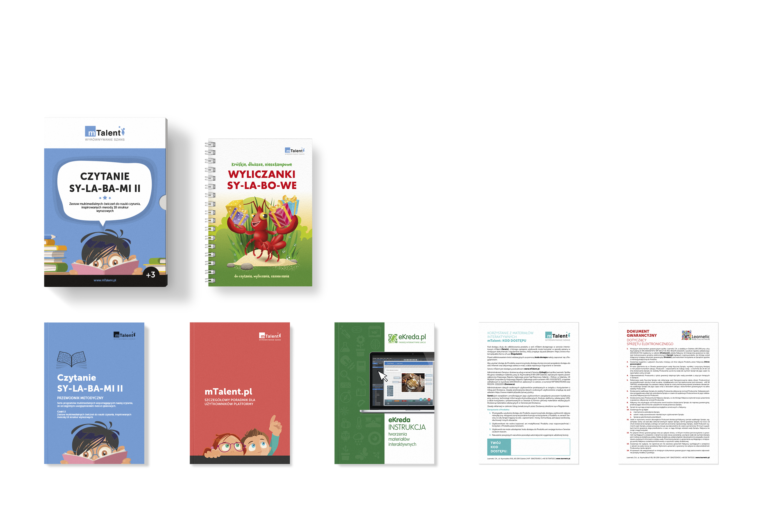 mTalent Czytanie SY-LA-BA-MI II Czytanie_sylabami2_zawartosc