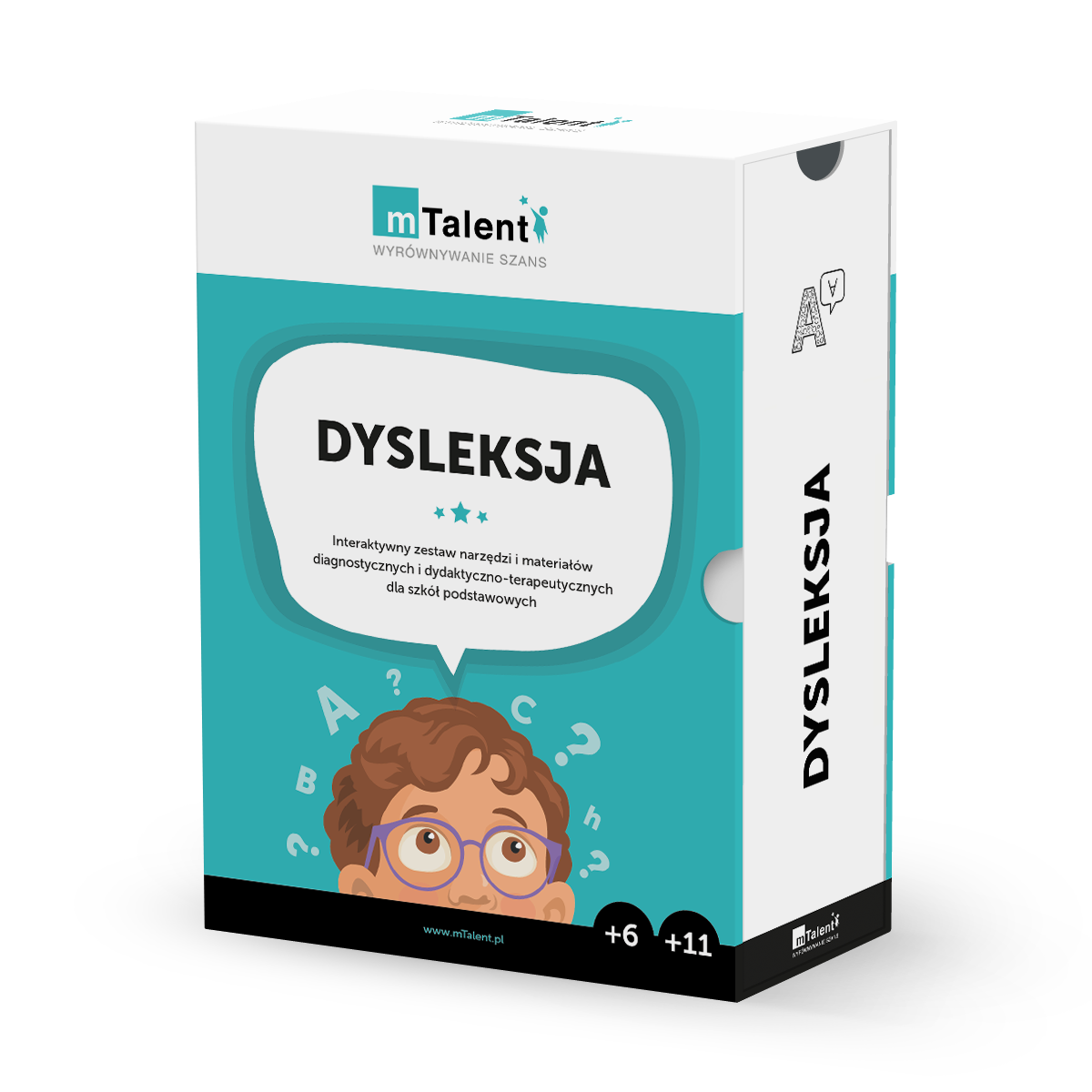 mTalent Dysleksja (wiek 6+, 11+) Dysleksja_opakowanie