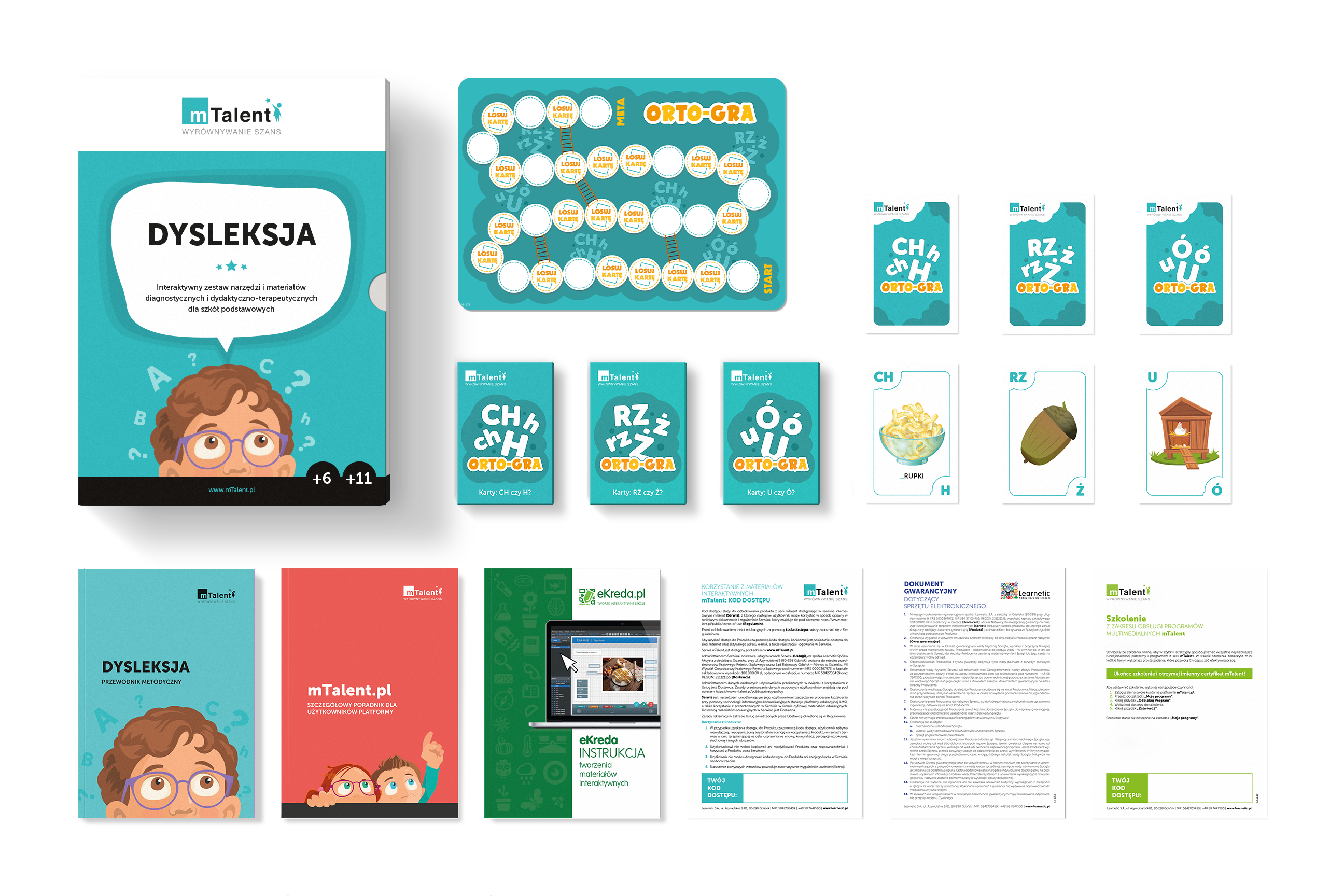 mTalent Dysleksja (wiek 6+, 11+) Dysleksja_zawartosc