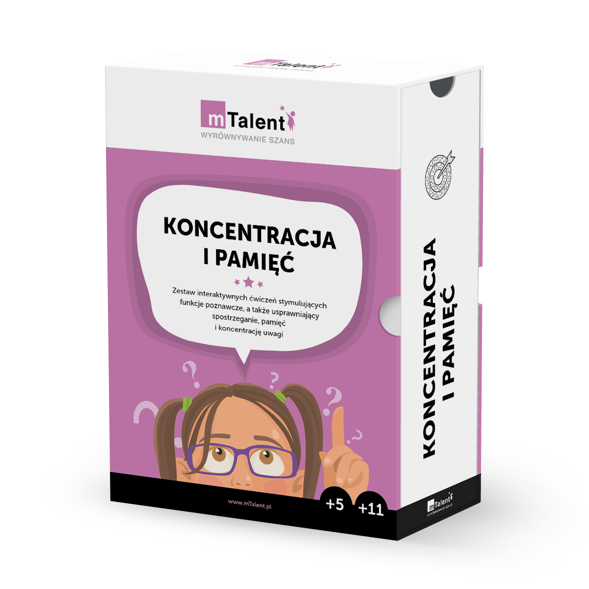 mTalent KONCENTRACJA I PAMIĘĆ  Koncentracja_opakowanie