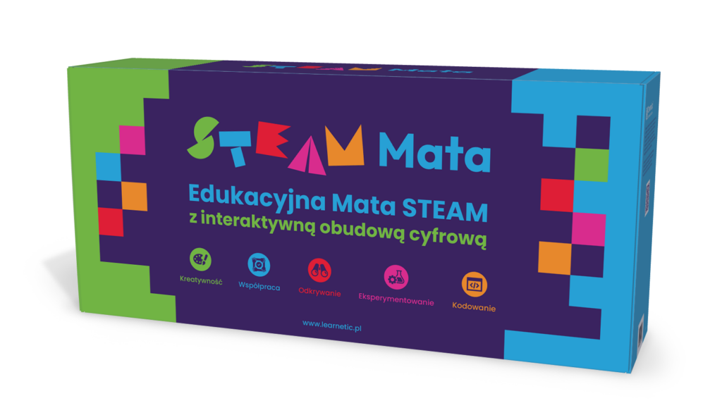 Edukacyjna MATA STEAM z interaktywną obudową cyfrową - Premiera kwiecień 2025 MataSTEAM_opakowanie
