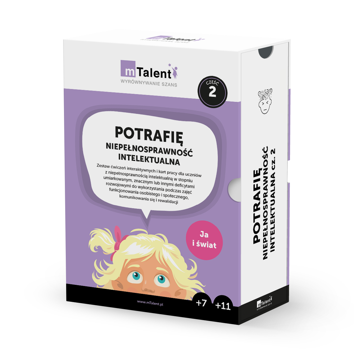 mTalent Niepełnosprawnośc Intelektualna cz. 2 ( wiek 7+, 11+) Niepelnosprawnosc2_opakowanie