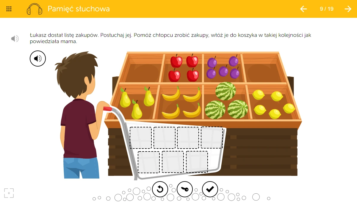mTalent Percepcja słuchowa. Pakiet Ekspert Percepcja_sluch-Ekspert_screen