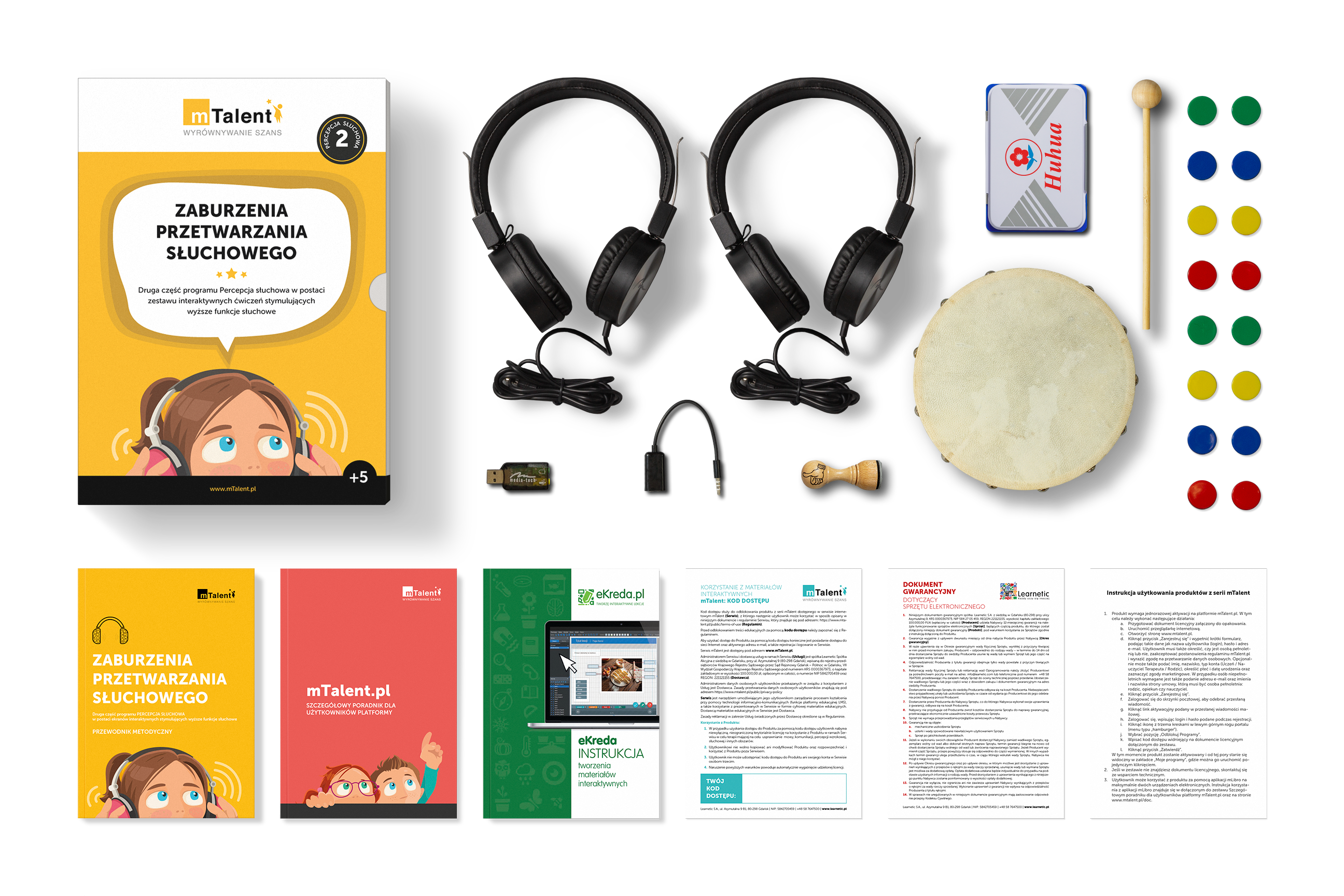 mTalent Percepcja słuchowa 2. Zaburzenia przetwarzania słuchowego Percepcja_sluch2_zawartosc