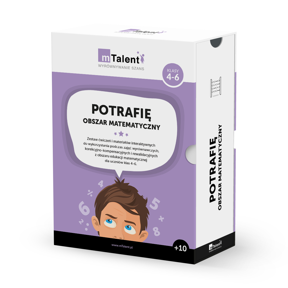 mTalent Potrafię. Obszar matematyczny Potrafie_mat_4-6_opakowanie