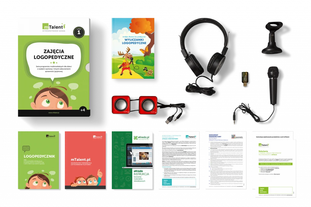 mTalent Zajęcia logopedyczne cz. 1 Zajecia_log1_zawartosc
