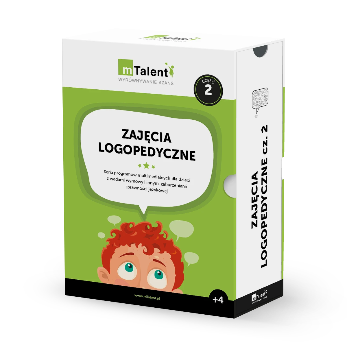 mTalent Zajęcia logopedyczne cz. 2 Zajecia_log2_opakowanie