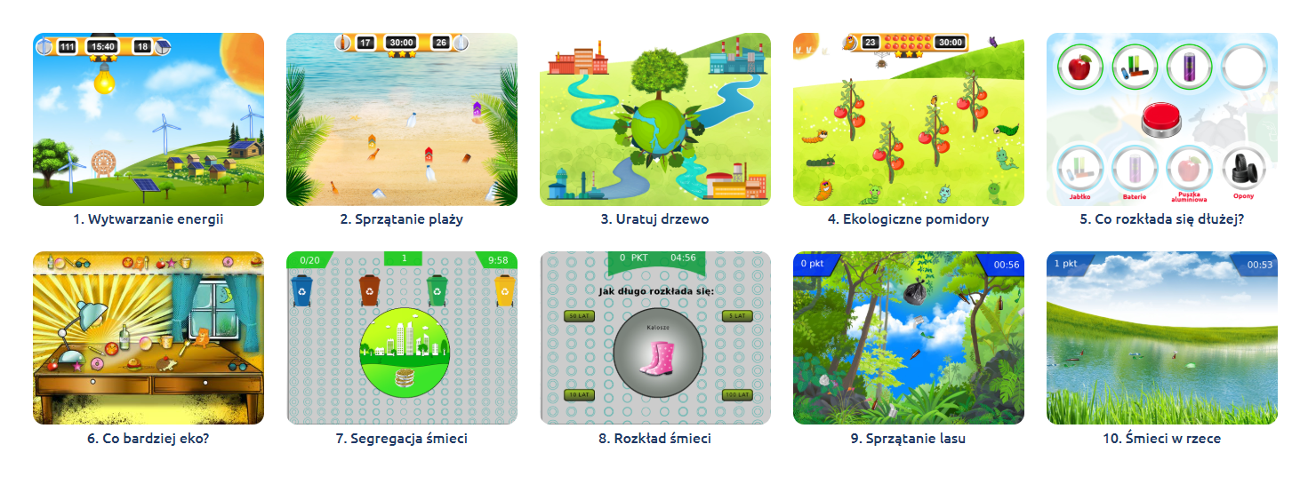 Pakiet Ekologia  (10 gier) - FunFloor gry_pakiet_ekologia