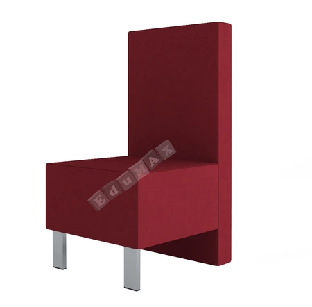 Siedzisko z oparciem SNAKE SK 500 R siedzisko_oparcie500r_czerw