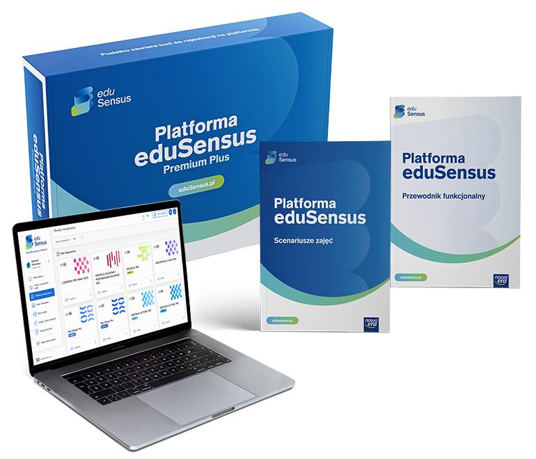 Platforma eduSesnsus Premium Plus – dostęp na 1 rok dla całej placówki zestaw