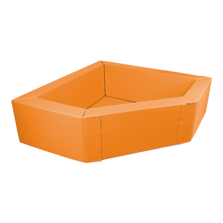 Basen narożny 2 x 2 m z ekoskóry, wysokość 60 cm