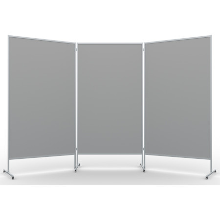 Tablica moderacyjna - parawan - dwustronna tekstylna