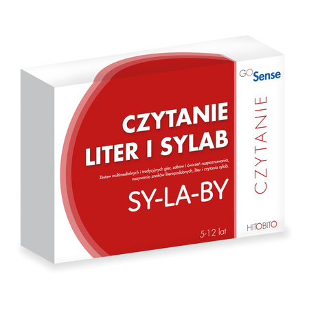 GoSense Czytanie liter i sylab - Premiera Wrzesień 2025