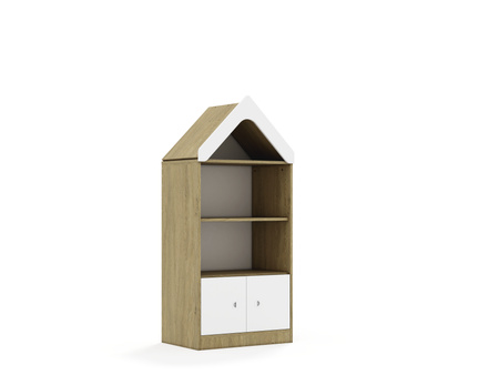 Regał Blox Base 70 3P 2F1 z daszkiem 706x466x1575