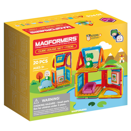 Magformers cube house żaba 20 el.