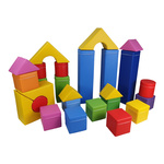 Zestaw piankowy - 28 elementów - kształtki rehabilitacyjne