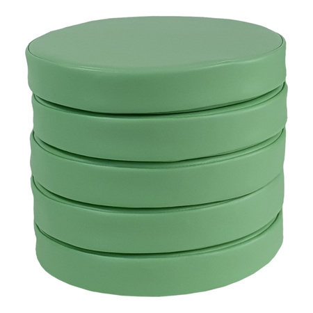 Zestaw klocków piankowych - Poduszki okrągłe pastele 5szt.