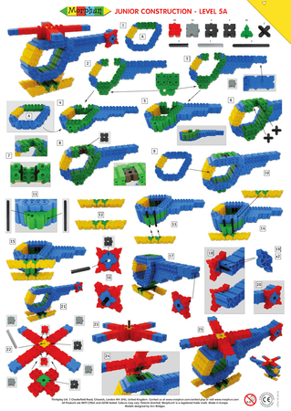 Morphun Junior 500 el. - Klocki konstrukcyjne