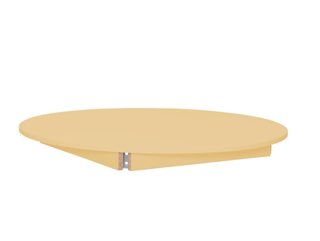 Blat stołu kolorowego okrągłego śr. 100 cm żółty