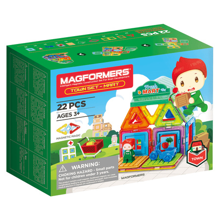 Magformers town set- supermarket 22 el.