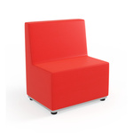 Pufa Tobo prostokąt z oparciem 600