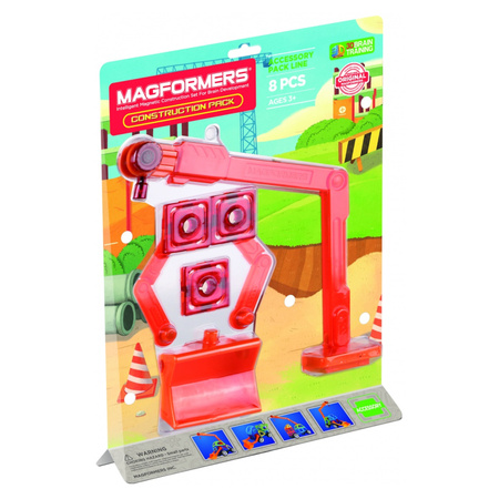 Magformers akcesoria dźwig 8 el.