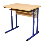 Ławka szkolna 1.os regulowana Agatka