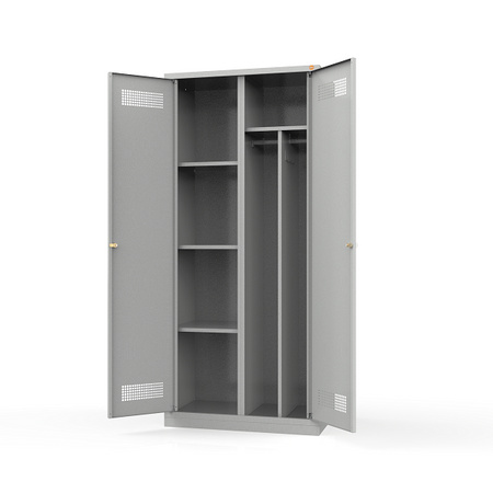 Szafa gospodarcza BHP, ubraniowo półkowa