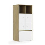 Regał Blox Base 70 4PP 4F1 ze skrzynią 706x466x1517
