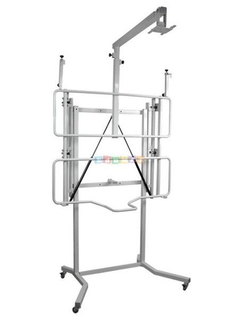 Mobilny regulowany statyw