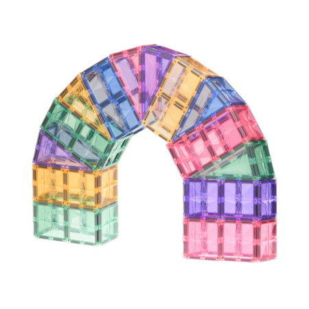 COBLO, magnetyczne klocki konstrukcyjne Pastel 100 elem.