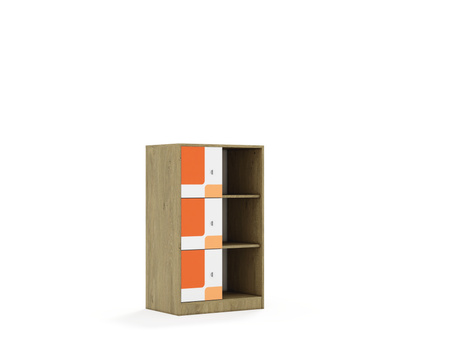 Regał Blox Pastel 70 3PP 3F1 706x466x1165 - wariant 1