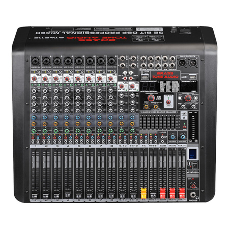 Mikser 12 kanałowy Brass Tone Audio BTA2112