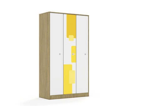 Szafa Blox Pastel 110 5PP 3F5 1049x466x1869 