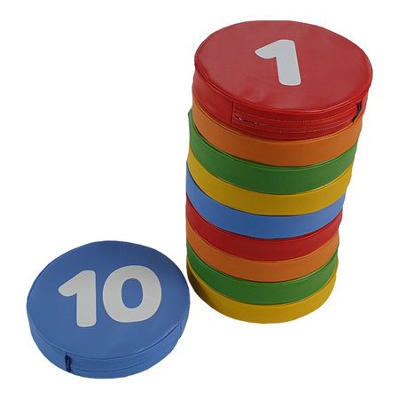 Piankowe poduszki do siedzenia - Cyferki