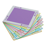 Komplet silikonowych kart do kodowania robota INDI