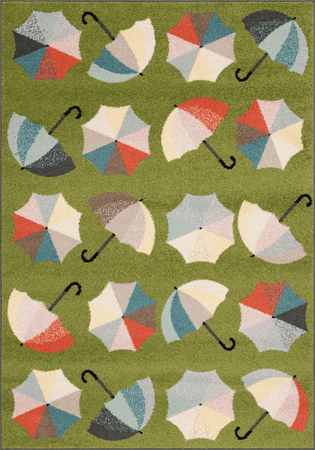 Dywan Parasolki kiwi
