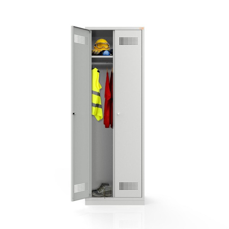 Szafa ubraniowa BHP 2-drzwiowa