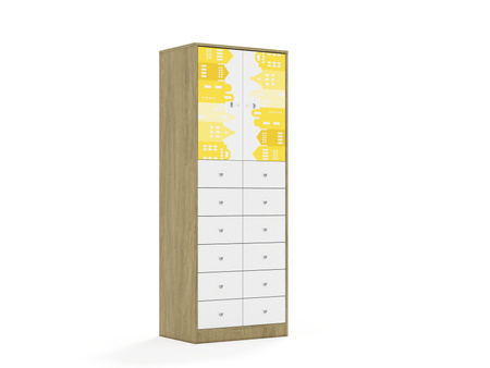 Szafa Blox Houses 70 5PP 2F2 12SB 706x466x1869 