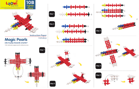 Klocki kulki Loowi - Zestaw edukacyjny 525 el.