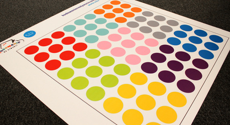 Dwustronna mata do kodowania 150x150 cm