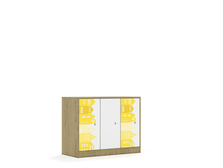 Szafa Blox Houses 110 2PP 3F2 1049x466x813 