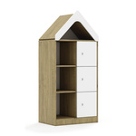 Regał Blox Base 70 3PP 3F1 z daszkiem 706x466x1575