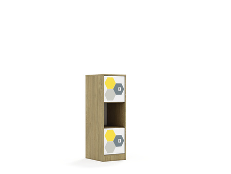 Regał Blox Hex  40 3P 2F1 363x466x1165