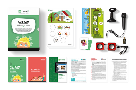 mTalent Autyzm. Mowa czynna, od słowa do zdania + mTalent Autyzm. Mowa w kontekście społecznym cz.2